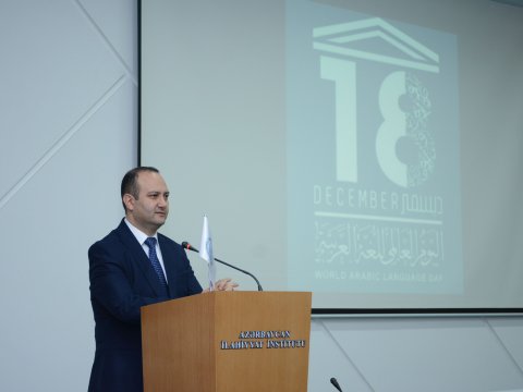 İlahiyyat İnstitutunda Beynəlxalq Ərəb Dili Günü qeyd edilib