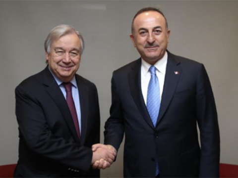 Çavuşoğlu BMT baş katibi ilə Ukraynanı müzakirə etdi 