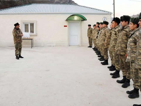 General Nizam Osmanov Kəlbəcərə getdi -  Nazirin tapşırıqlarını hərbçilərə çatdırdı