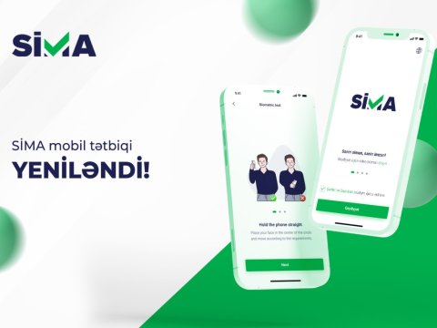 SİMA mobil tətbiqinin qeydiyyat prosesi yenilənib