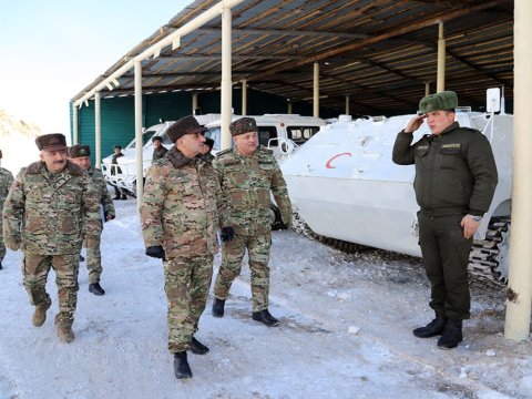 Nazir müavinləri Kəlbəcərdə - VİDEO