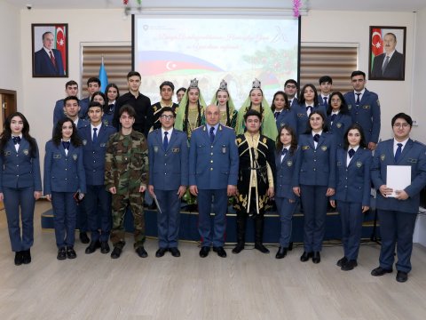 Gömrük Akademiyasında Həmrəylik Günü qeyd olunub - FOTOLAR