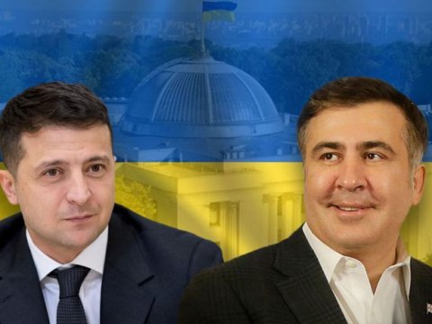 “Özümü 100 faiz ukraynalı hiss edirəm” - Saakaşvili Zelenskini Çörçilə bənzətdi