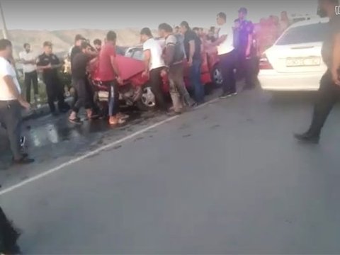 Bakıda polis ağır qəza törətdi - Ölən var