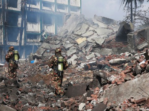 Hindistanda güclü partlayış - Ölənlər var 