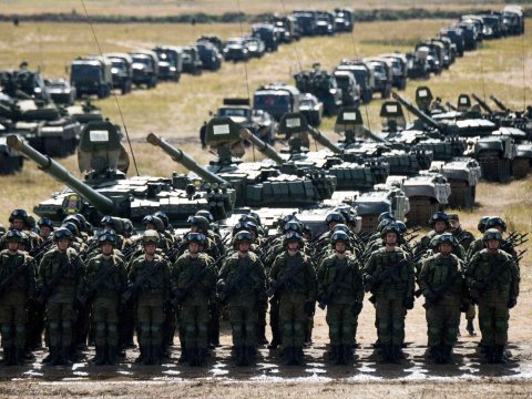 Rusiya Ukrayna ərazilərində hərbi təlim keçirdi