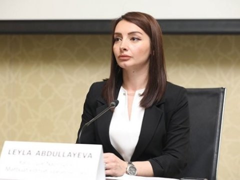 Leyla Abdullayevadan Fransa mətbuatının təxribatına CAVAB