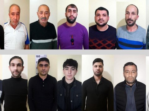 Polis Şirvanda əməliyyat keçirdi - 19 nəfər saxlanıldı