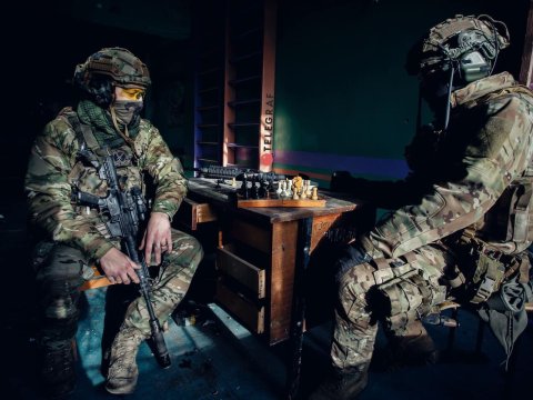 Ukrayna hərbçilərinin BU FOTOSU maraq doğurdu