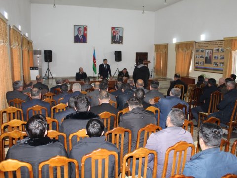 Xocavənd qəsəbəsində sakinlərlə qəbul keçirilib - FOTOLAR