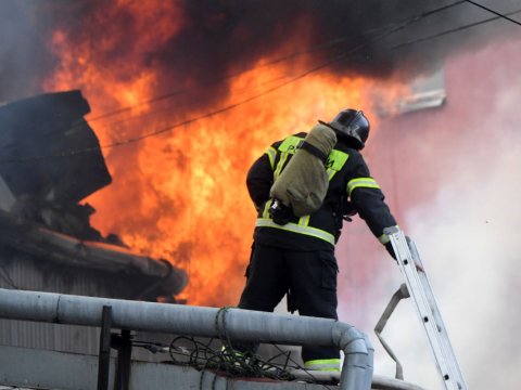Rusiyada bina yandı - 17 nəfər yaralandı