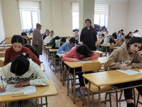ADU-da qış imtahan sessiyası başlayıb - FOTOLAR