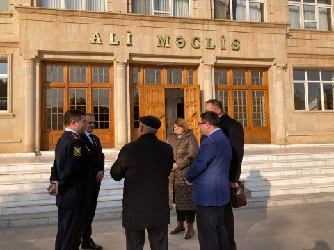 Bakıdan gedən jurnalistlər Naxçıvanın yeni rəhbərliyilə görüşdü - FOTOLAR