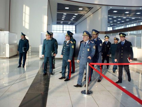 Generallar Naxçıvanda yoxlama apardılar - FOTO