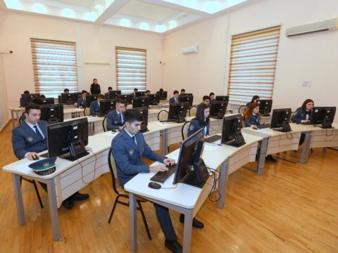 Gömrük Akademiyasında payız sessiyası başlayıb