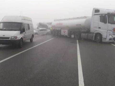 Türkiyədə 12 maşın toqquşdu - Ölənlər var