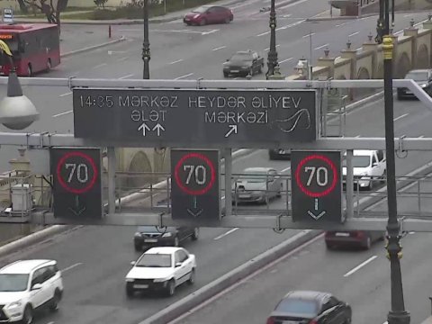 Bu yollarda sürət həddi endirildi
