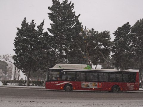 Paytaxtda 200-ə yaxın avtobus TIXACDA qalıb