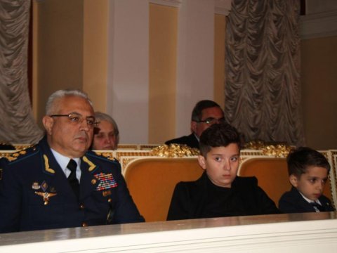 Şəhid pilotun xatirəsi anıldı - FOTOLAR