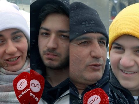 Bakıya qar yaraşırmı? - Sakinlərdən fərqli cavablar - VİDEOSORĞU