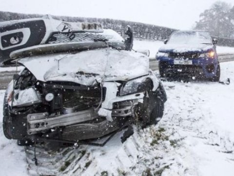 Bakıda qara görə 50 yol qəzası olub