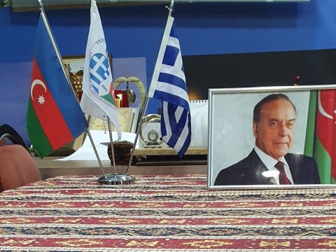 Salonikidə Heydər Əliyevin 100 illiyi qeyd edilib