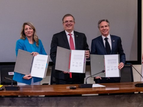 ABŞ, Kanada və Meksika birgə sənəd imzaladı