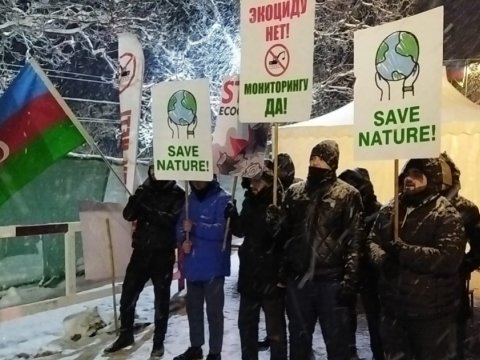 İlham Əliyev Laçın yolundakı aksiyaya münasibət bildirdi - VİDEO
