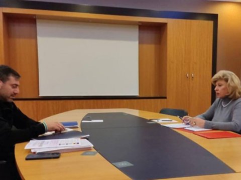 Rusiya və Ukrayna ombudsmanları GÖRÜŞDÜ