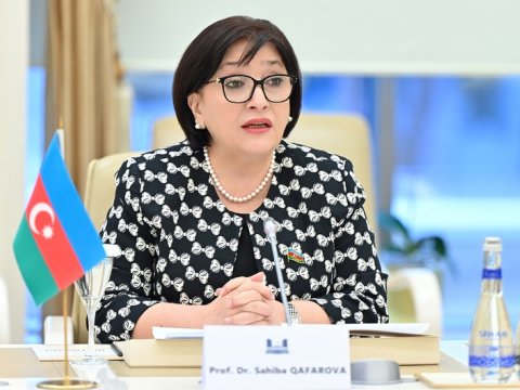 Sahibə Qafarova Səudiyyə nümayəndələri ilə görüşdü 