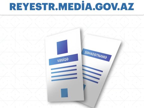 Media Reyestrindən keçən KİV və jurnalistlərin sayı AÇIQLANDI
