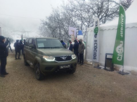 Bu gün sülhməramlıların 24 avtomobili Laçın yolundan keçib
