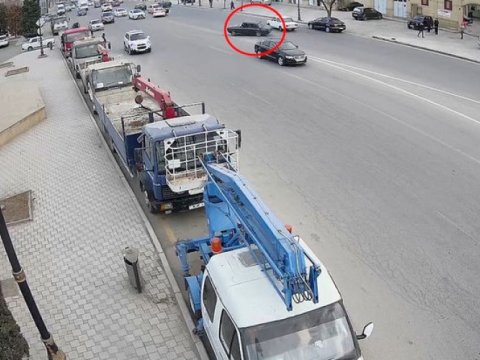 “Moskviç”lə şəhəri bir-birinə qatan avtoxuliqan saxlanıldı