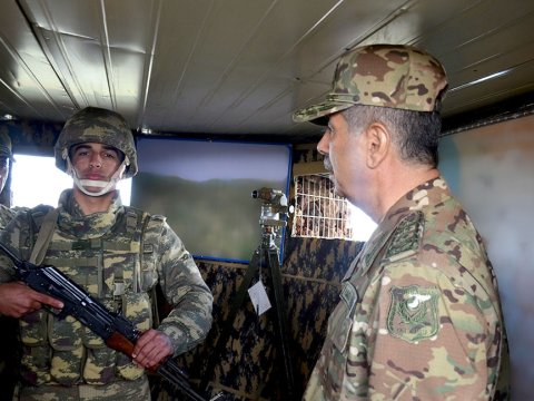 Generallar sülhməramlıların olduğu ərazilərdəki şəraiti TƏHLİL ETDİ