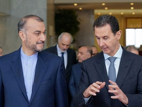  Bəşər Əsəd Abdullahianı qəbul edib