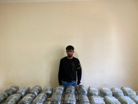 İrandan narkotik gətirilməsinin qarşısı alındı