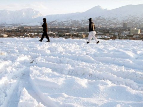 Əfqanıstanda 20 nəfər soyuqdan öldü