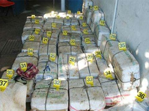 80 milyon dollarlıq kokain ələ keçirildi