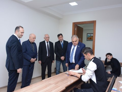 İlahiyyat İnstitutunda qış imtahan sessiyası - FOTOLAR