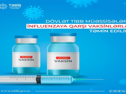 Dövlət tibb müəssisələri vaksinlə təmin EDİLDİ