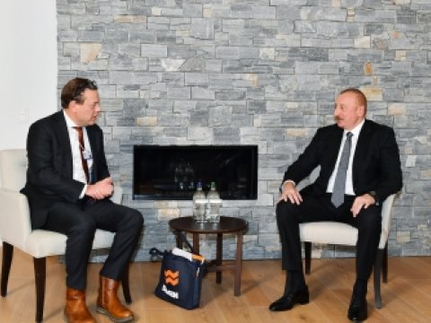 İlham Əliyev Niderland şirkətinin direktorunu qəbul etdi - YENİLƏNİB 