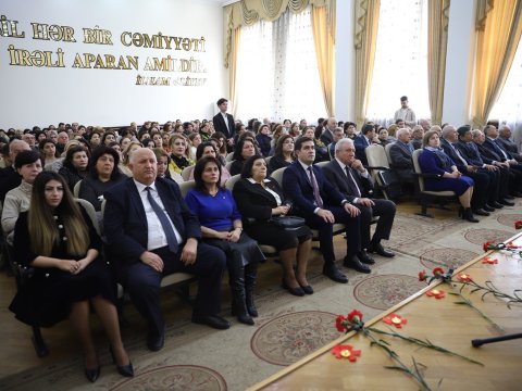 GDU-da “20 Yanvar-Qan yaddaşımız” adlı tədbir keçirilib - FOTOLAR