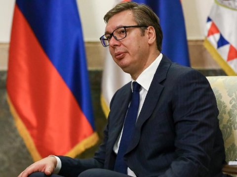 Rusiyaya sanksiya tətbiq edilməsinə qarşıyam - Vuçiç