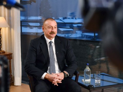 İlham Əliyev Çin televiziyasına müsahibə verdi