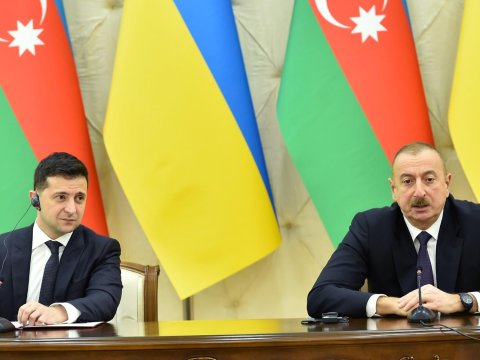 İlham Əliyevdən Zelenskiyə BAŞSAĞLIĞI 