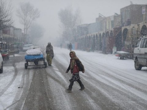 Əfqanıstanda soyuq hava 70 nəfərin həyatına son qoydu 