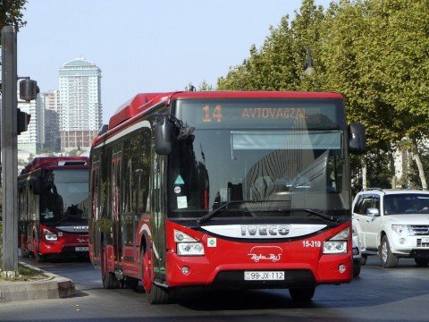 Sabah Bakıda bəzi avtobusların hərəkəti dəyişdiriləcək