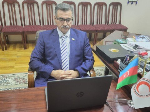 Novruz Aslanov növbəti onlayn qəbul keçirib - FOTOLAR