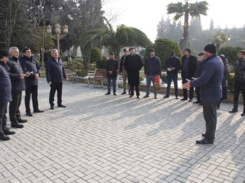Cəlilabadda “Açıq mikrofon” aksiyası - FOTOLAR