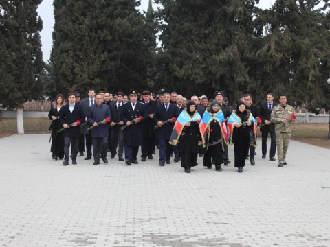 Xocavənddə 20 Yanvar şəhidləri anılıb